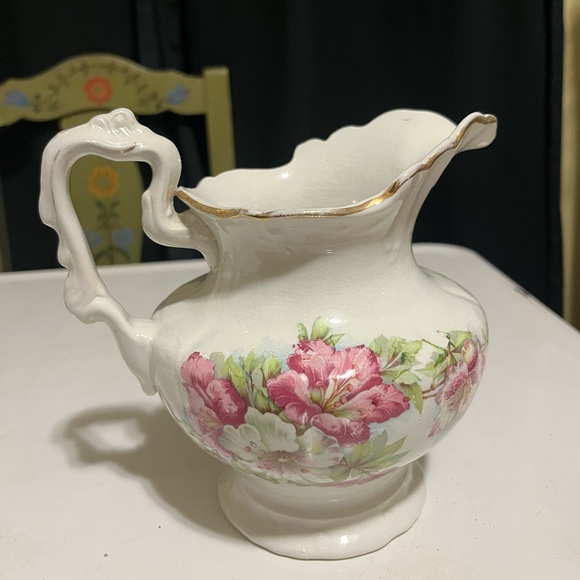 beautiful anchor pottery porcelain pitcher - Picture 3 of 5